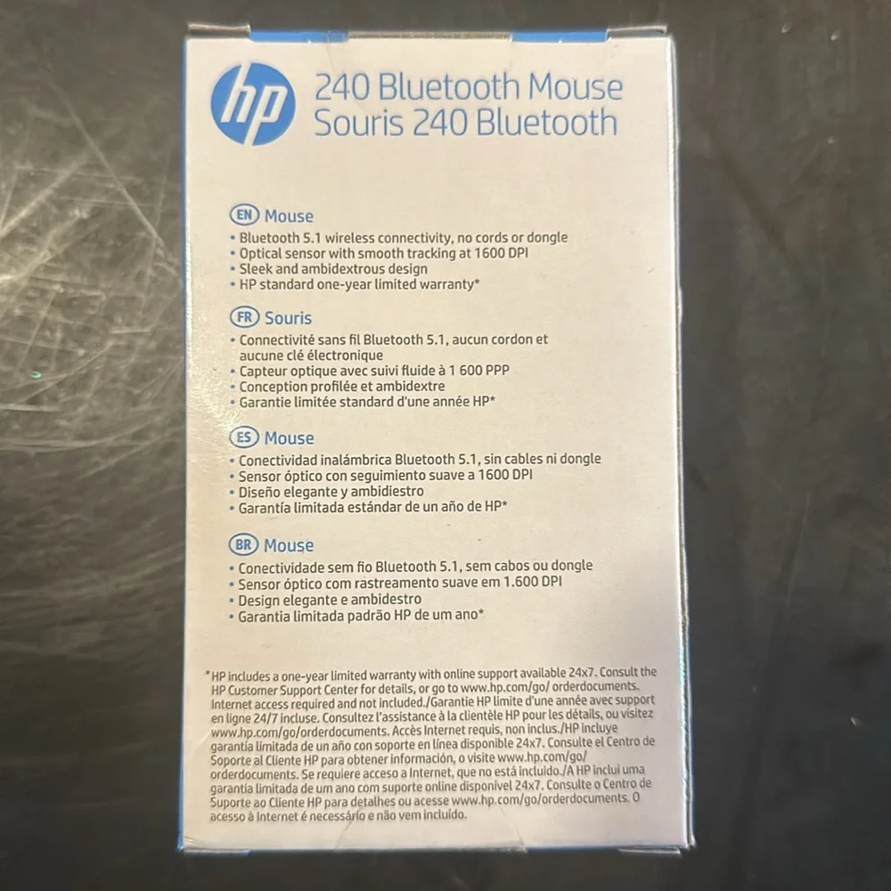 Hp 240 Bluetooth computer mouse